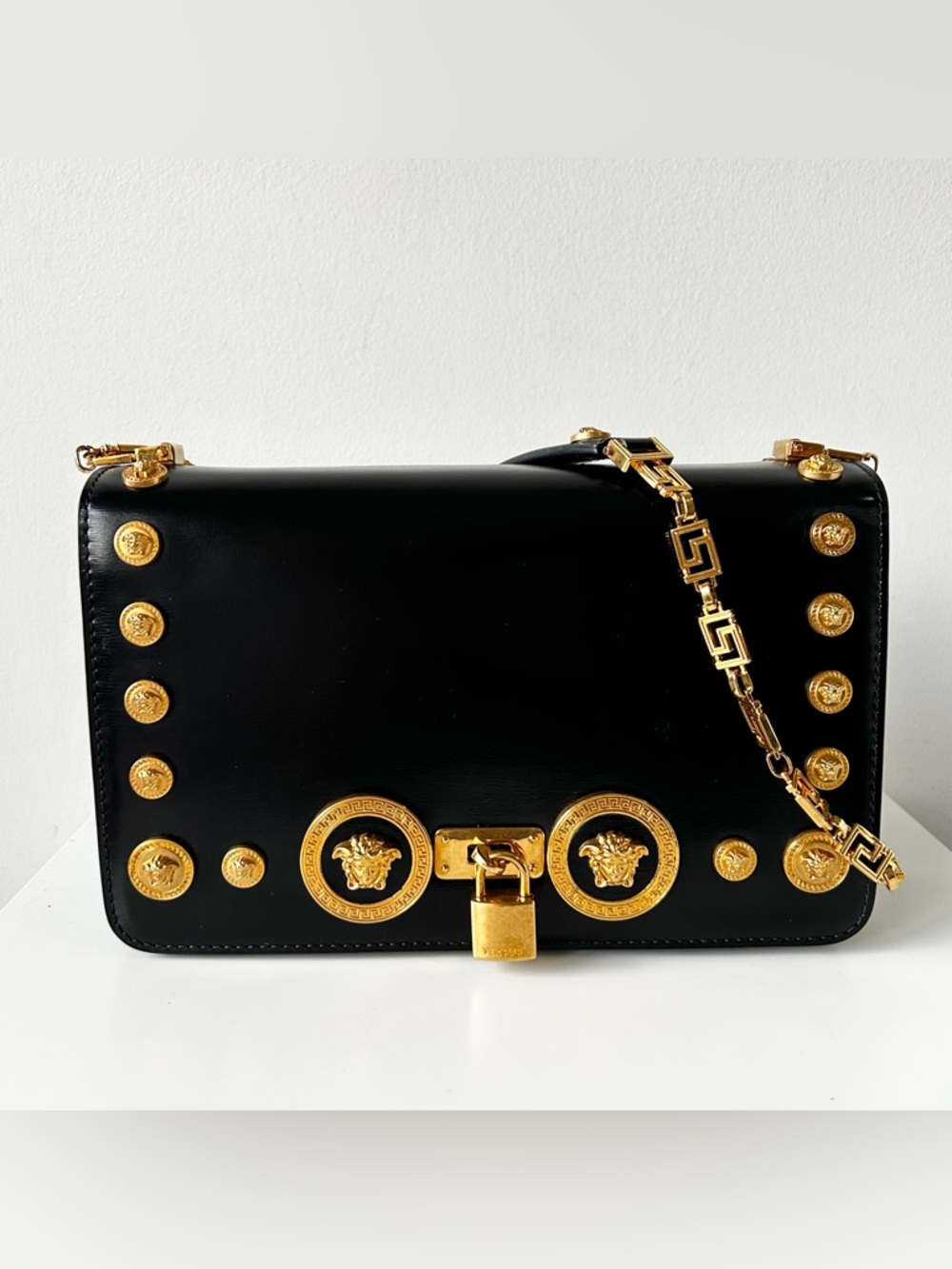 Versace Medusa Icon Flap Bag